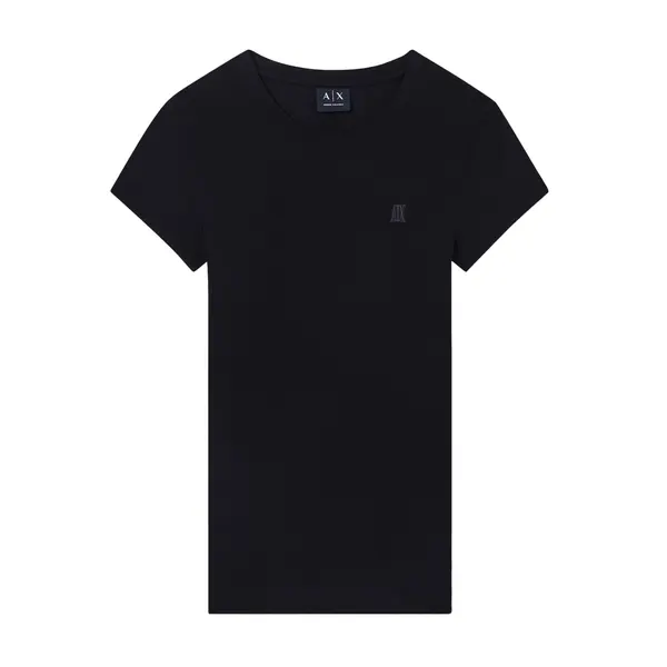 Slim fit in stretch cotton jersey black S