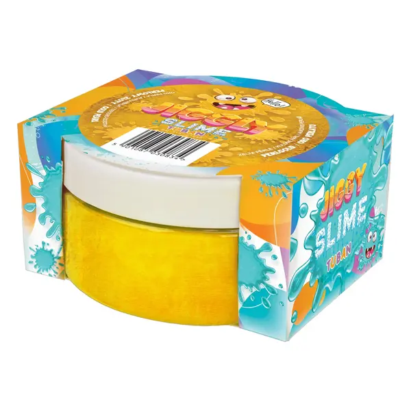Slime in cutie JIGGLY SLIME - auriu perlat, 200 g