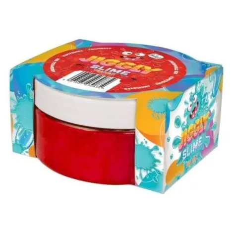 Slime in cutie JIGGLY SLIME , capsuni, 200 g
