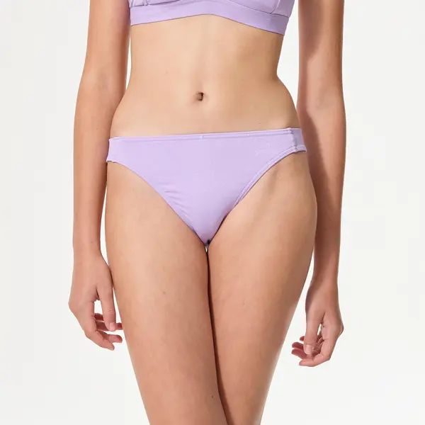 Slip de baie lurex surf Bruna Mov Fete
