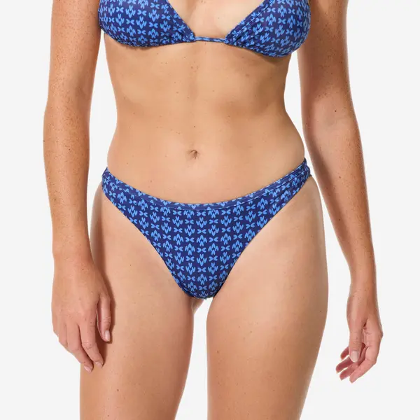 Slip de baie tanga surf Lulu Keyshot Albastru Damă