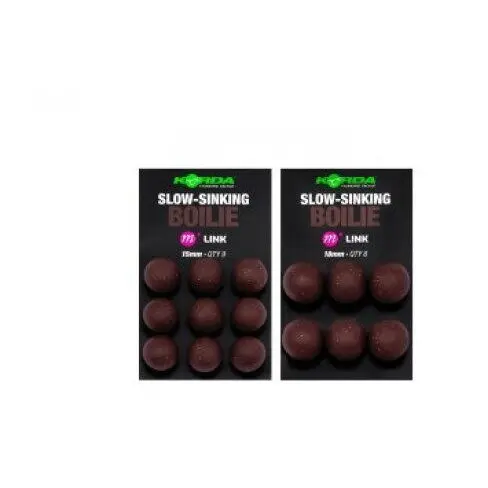 Slow Sinking Boilies Link 18mm