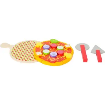 Small foot Pizza set de jucării din lemn