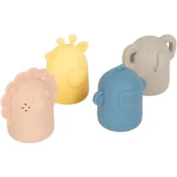 Small foot Silicone Bath Toy Set jucărie pentru apă
