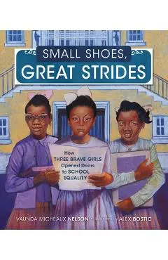 Small Shoes, Great Strides: How Three Brave Girls Opened Doors to School Equality - Vaunda Micheaux Nelson