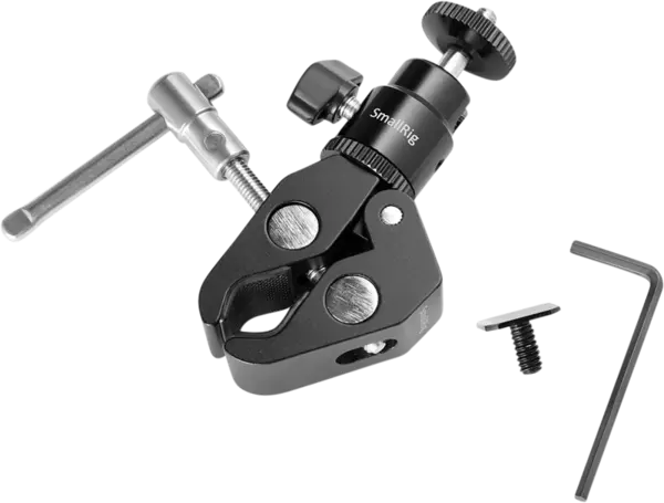 SmallRig 1124 Ball Head Mount and CoolClamp, Clema tip menghina cu cap rotund