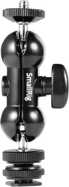 SmallRig 1135 Multi-func Double BallHead Shoe+1/4", Cap cu bila dublu