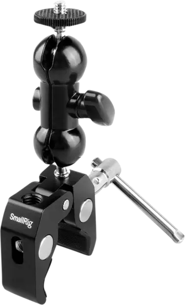 SmallRig 1138 Double BallHead w/Clamp & 1/4" Screw, Clema tip menghina cu cap bila dublu