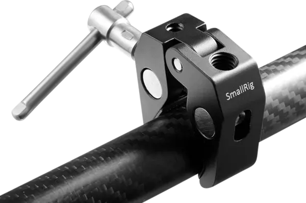 SmallRig 2058 Super Clamp with 1/4" & 3/8" Thread (2piese in pachet), Clema tip menghina