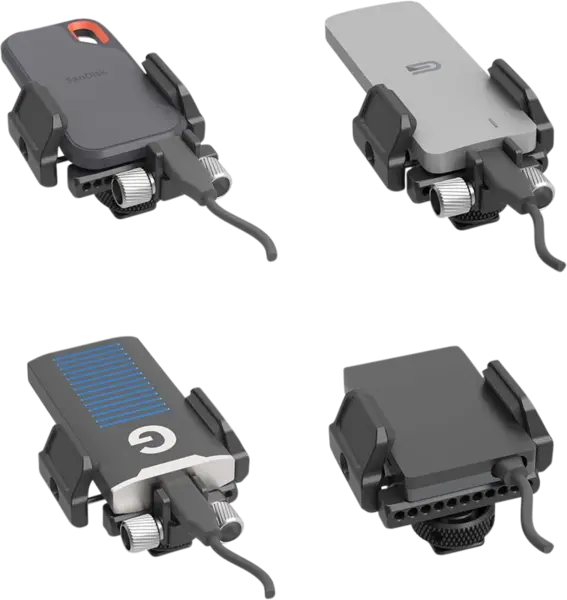 SmallRig 2343 Univ Holder for Ext SSD, Suport SSD pentru carcasa camera foto video mirrorless
