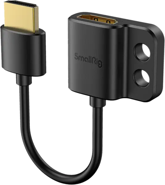 SmallRig 3019 HDMI Adpt Cable Ultra Slim 4K (A to A), Adaptor HDMI camera