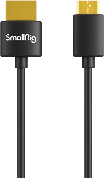 SmallRig 3041 HDMI Cable Ultra Slim 4K 55cm (C to A), Cablu HDMI la mini HDMI