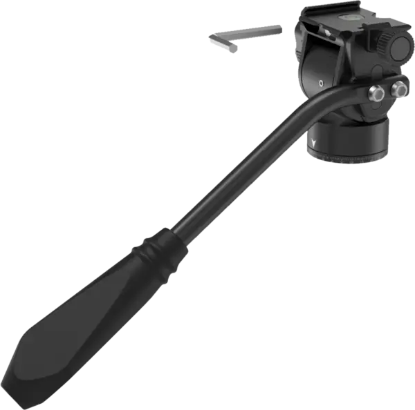SmallRig 3259 Compact Fluid Head CH10, Cap trepied video