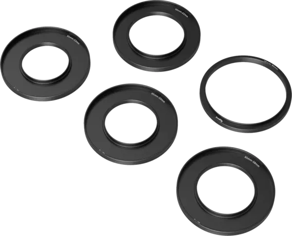 SmallRig 3383 Adapter Rings Kit (52, 55, 58, 62, 86mm) For Mini Matte Box, Inele adaptoare