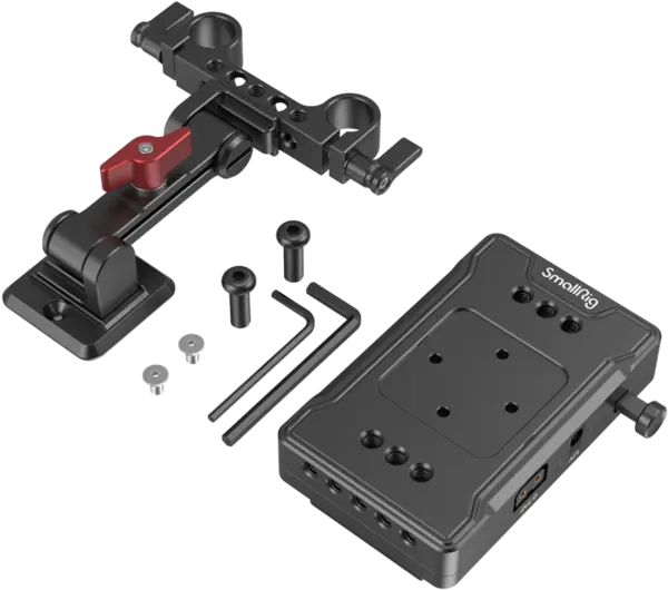 SmallRig 3499 Battery Adapter Plate V-Mount (Basic Version) With Extension Arm, Placa adaptoare pentru Mini V-Mount