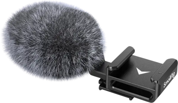 SmallRig 3526 Cold Shoe Adapter with windshield Kit For Sony ZV-E10 & ZV-1
