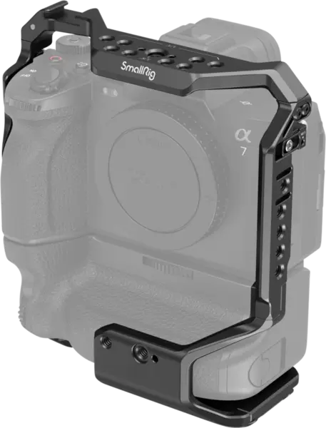 SmallRig 3594 Cage For Sony A7IV/ A7SIII/ A7RIV/ A1 with Batt Grip VG-C4EM, Carcasa camera foto video mirrorless