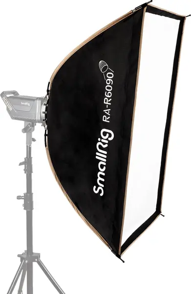 SmallRig 3930 RA-R6090 Softbox Rectangular 60 x 90 cm, Montura Bowens, Sistem Quick-Release, Include Grid si 2 Difuzii