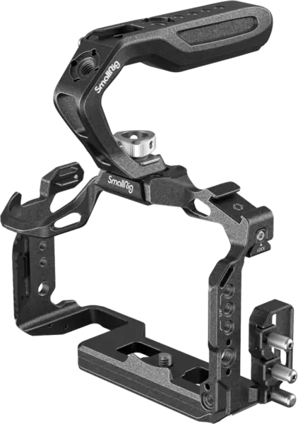 SmallRig 4024 Black Mamba Cage Kit For Panasonic Lumix S5 II & S5 IIX, Kit carcasa camera foto video mirrorless cu maner