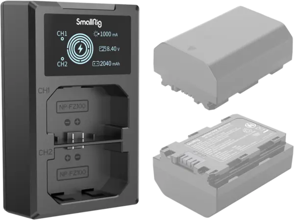 SmallRig 4087 Battery Charger For NP-FZ100 Batteries, Incarcator acumulatori dedicat