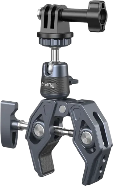 SmallRig 4102 Super Clamp with 360 Ballhead Mount for Action Cameras