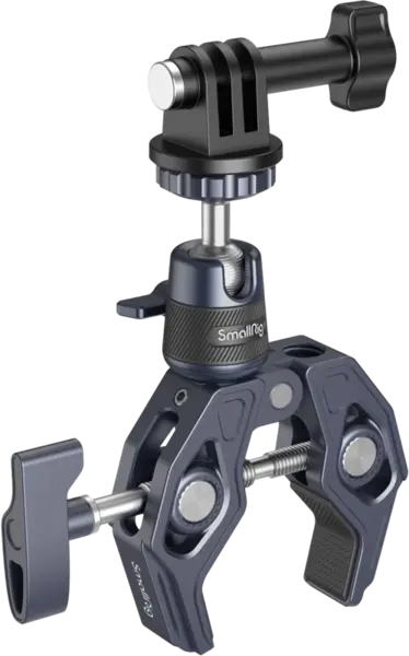 SmallRig 4102 Super Clamp with 360 Ballhead Mount for Action Cameras