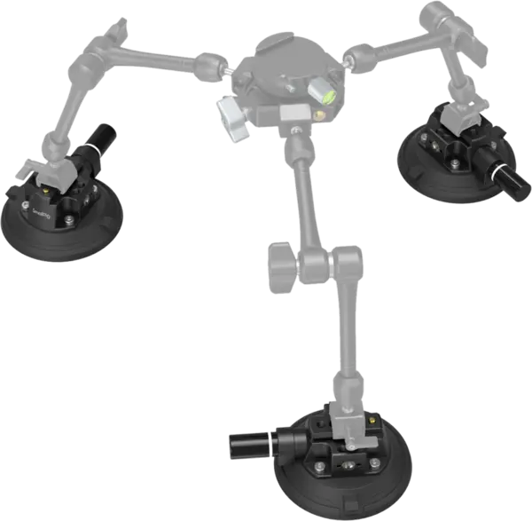 SmallRig 4122 Suction Cup 4" with camera mount, Ventuza prindere