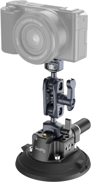 SmallRig 4236 4" Suction Cup Camera Mounting Support Kit for Vehicle Shooting, Suport cu o ventuza pentru camera foto