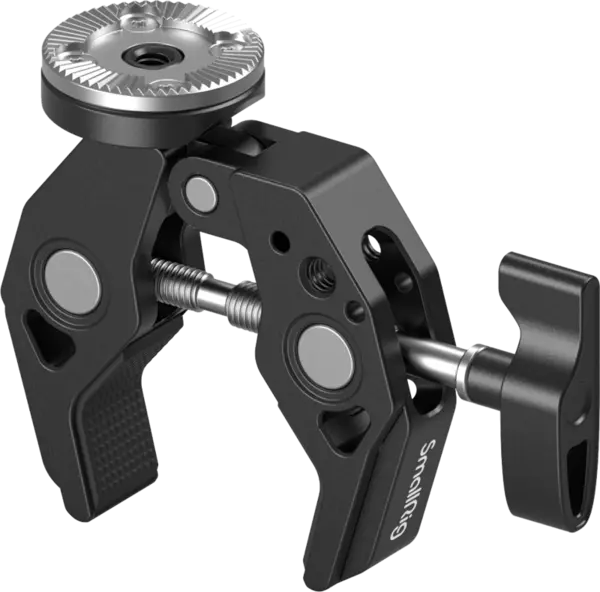 SmallRig 4249 Super Clamp with ARRI Rosette Mount, Clema tip menghina cu cap