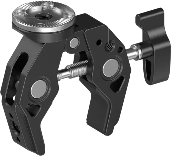 SmallRig 4249 Super Clamp with ARRI Rosette Mount, Clema tip menghina cu cap