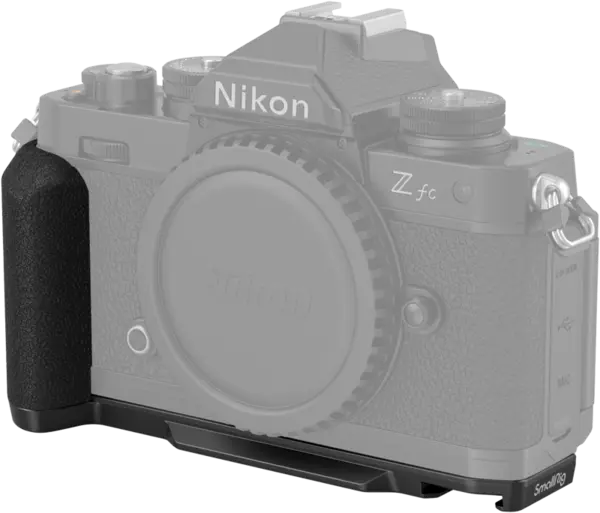 SmallRig 4263 L-Shape Handle for Nikon Z fc (Black), Camera cage L