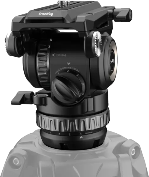 SmallRig 4287 Professional Video Head PH8, Cap trepied video