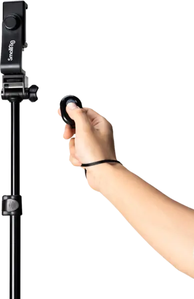 SmallRig 4363 Reverse-Folding Live Streaming Stand Kit Encore PT-30, Clema adaptoare smartphone