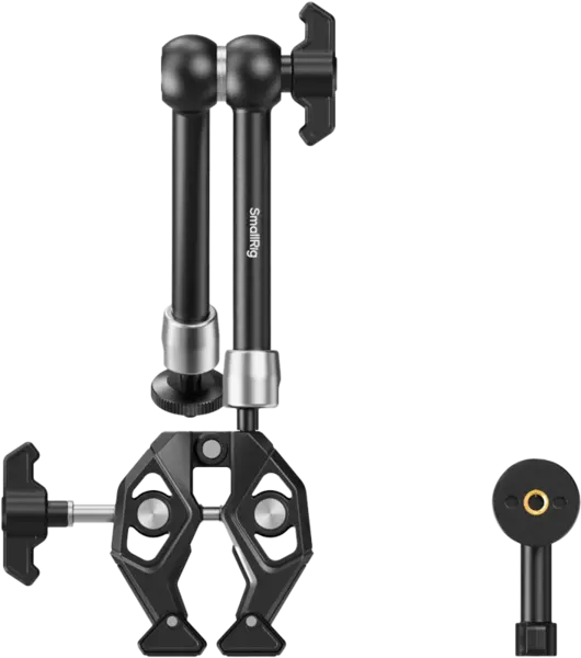 SmallRig 4454 Crab-Shaped Super Clamp Kit with Magic Arm, Kit de prindere Super Clamp