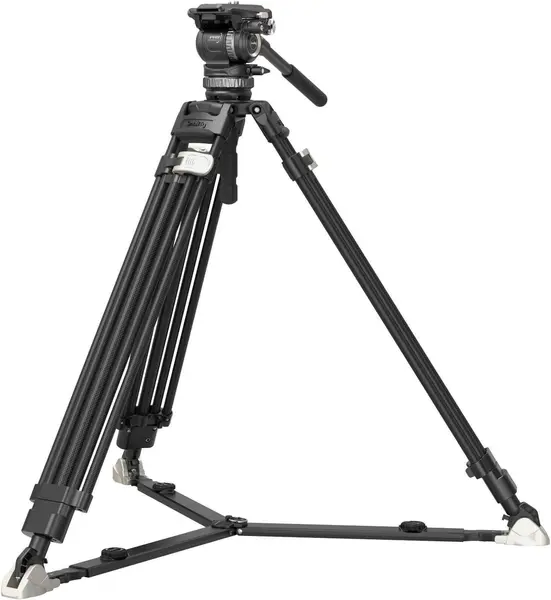 SmallRig 4465 AD-Pro8 Trepied Video Carbon FreeBlazer, Cap Fluid PH8, Contrabalans 6 Trepte, Touch-and-Go, Sarcina 8 kg, 196 cm
