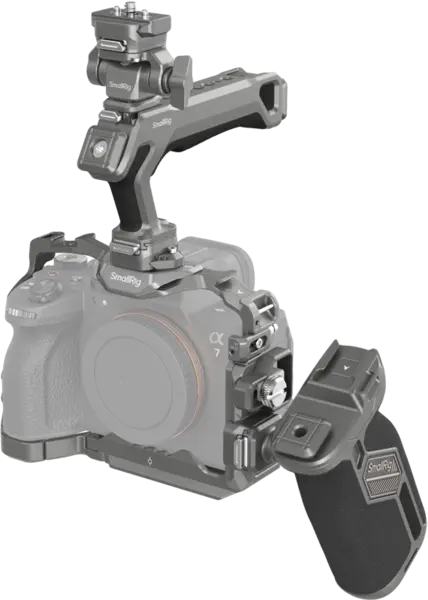 SmallRig 4539 HawkLock Quick Release Advanced Cage Kit for Sony Alpha 7R V, Kit carcasa camera foto video mirrorless cu maner