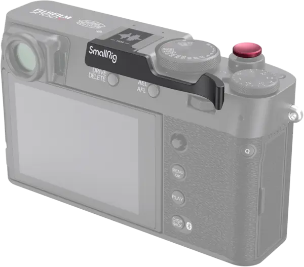 SmallRig 4559 Thumb Grip for Fujifilm X100VI / X100V Black, Buton declansare