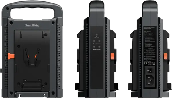 SmallRig 4578 Dual Channel V-Mount Battery Charger, Incarcator dublu V-Mount