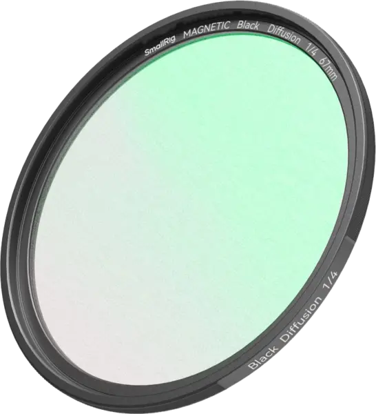 SmallRig 4583 Attachable 1/4 Effect Black Mist Filter (67mm), Filtre smartphone