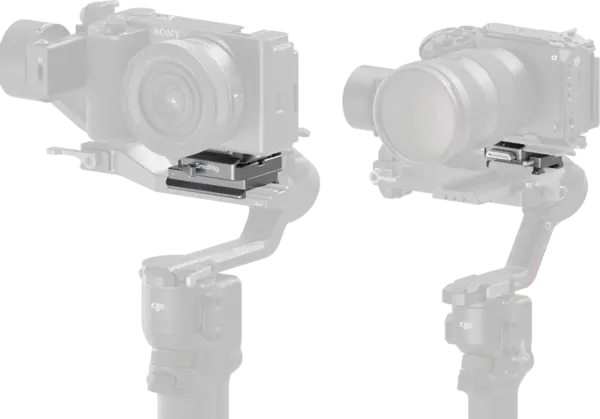 SmallRig 4639 HawkLock H38 Arca-Swiss Quick Release Plate for DJI Stabilizers, Placa eliberare rapida
