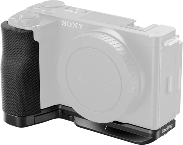 SmallRig 4778 L-Shape Mount Plate with Silicone Handle for Sony ZV-E10 II, Husa protectie camera