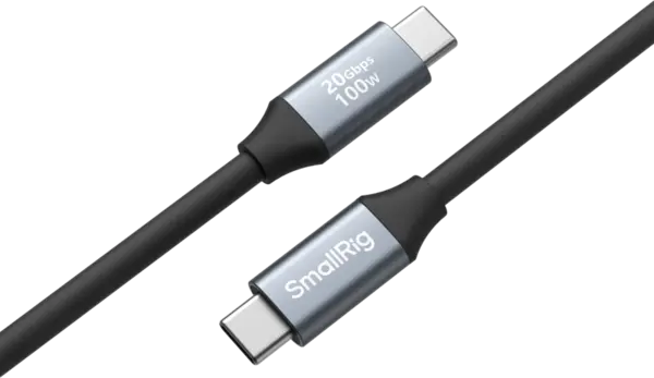 SmallRig 4789 USB-C (Straight) to USB-C (Straight) Data Cable 60cm, Cablu USB-C