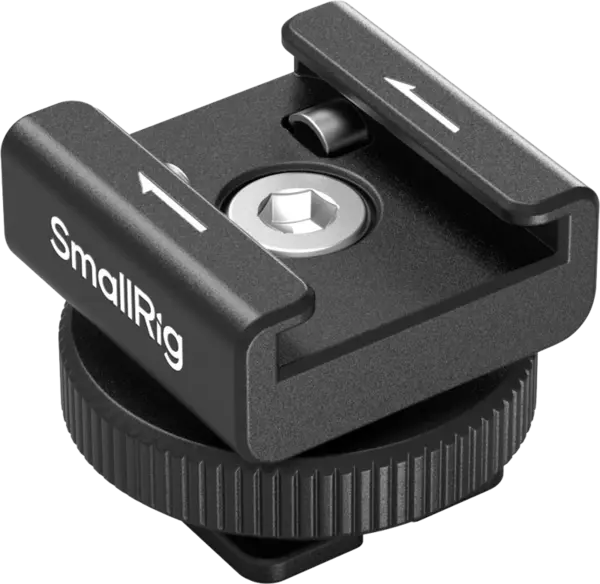 SmallRig 4822 Wireless Microphone Support with Cold Shoe Mount, Suport prindere microfon