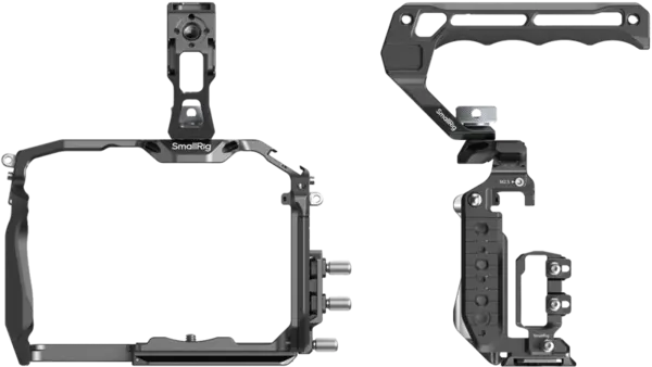 SmallRig 4825 HawkLock Quick Release Cage Kit for Panasonic Lumix GH7 / GH6, Kit carcasa camera foto video mirrorless cu maner