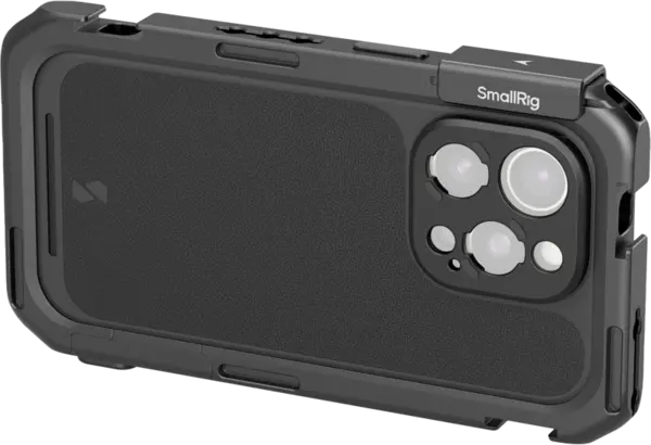 SmallRig 4828 Mobile Video Cage Flagship Edition for iPhone 16 Pro, Carcasa dedicata iPhone 16 Pro