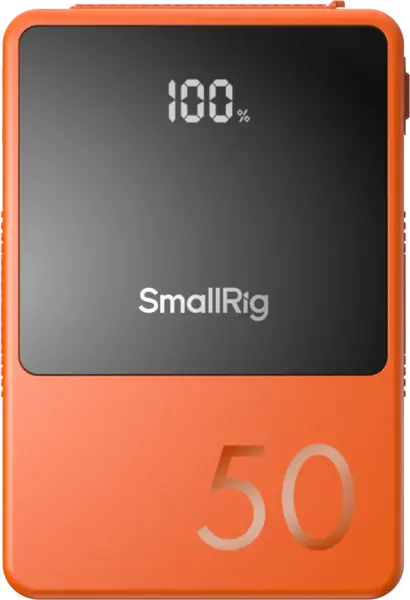 SmallRig 4871 V-Mount Battery Mini VB50 (Orange), Baterie externa