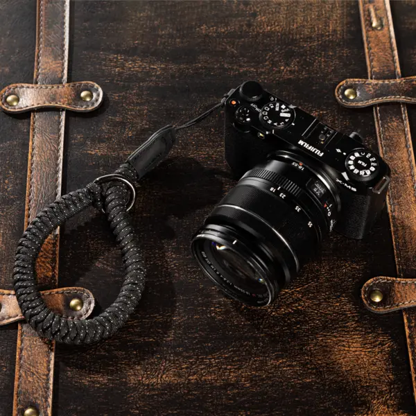 SmallRig 4881 Universal Braided Wrist Strap Black, Curea prindere camera
