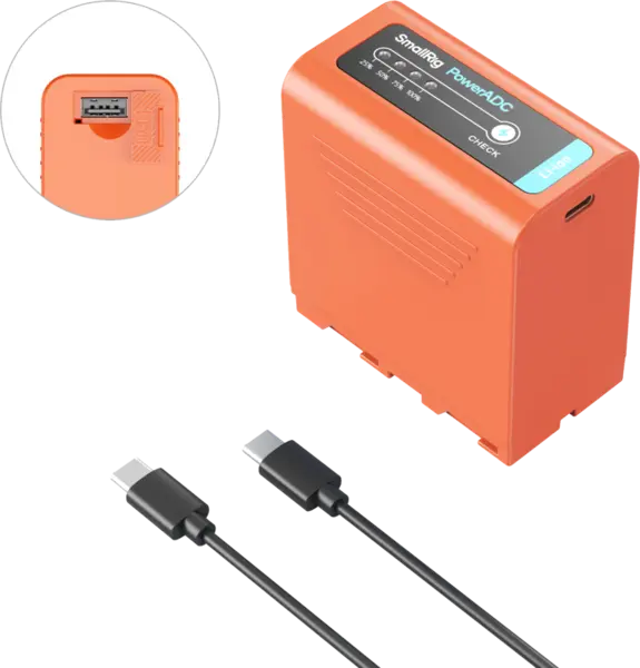 SmallRig 4972 NP-F970 USB-C baterie reincarcabila