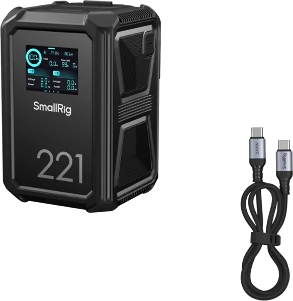 SmallRig 4985 X-Touch Smart Triple-Proof V-Mount Battery X221
