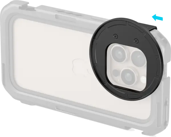 SmallRig 5010 Attachable Filter Adapter for iPhone 16 Series Cage 67mm